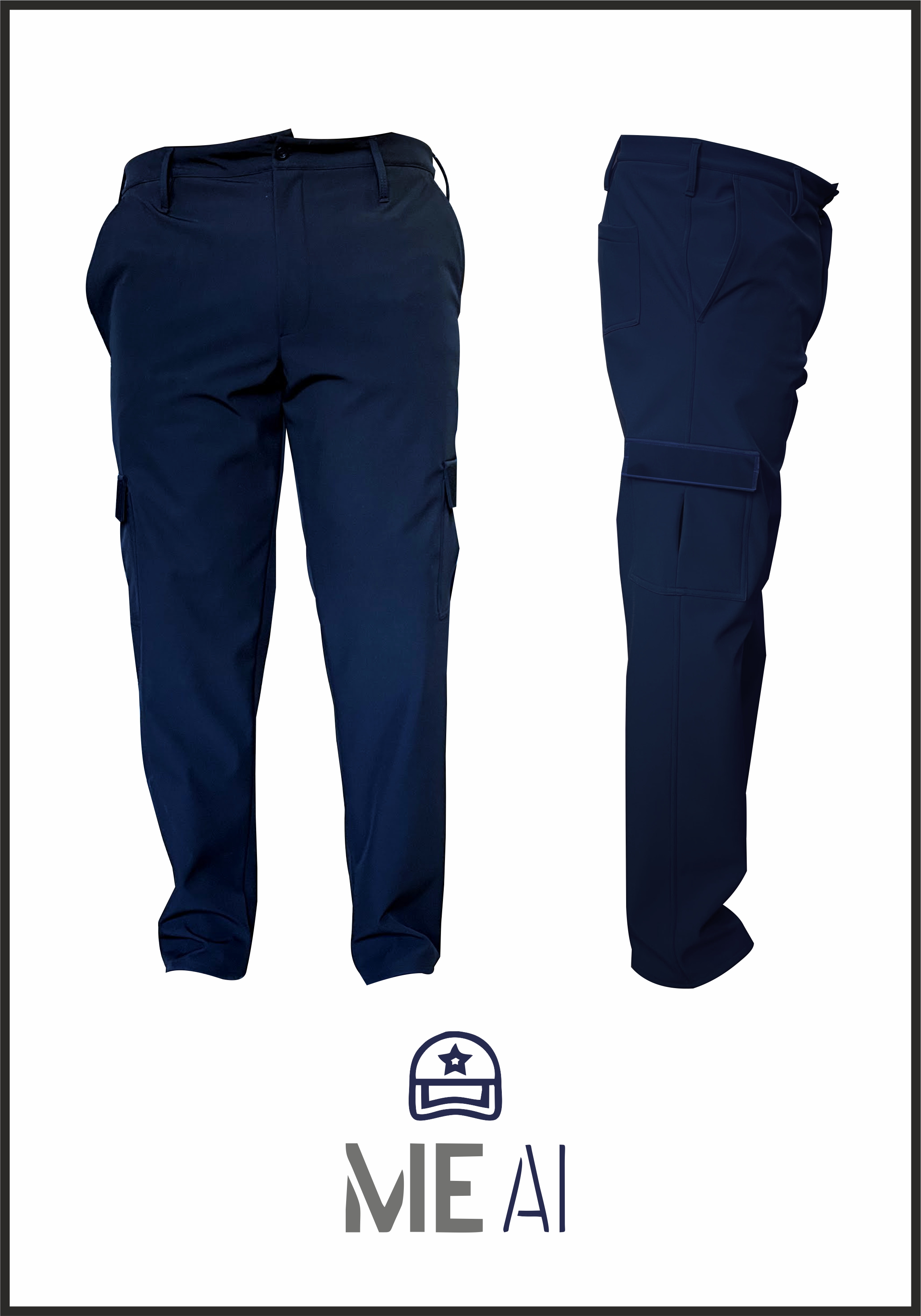 Pantaloni Softshell - Neinscriptionați / Jandarmerie / ANP