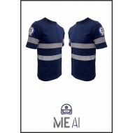  Set Tricouri Glat Bleumarin - Ambulanță 