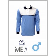Bluză Polo Alb/bleu - Combat Bărbat