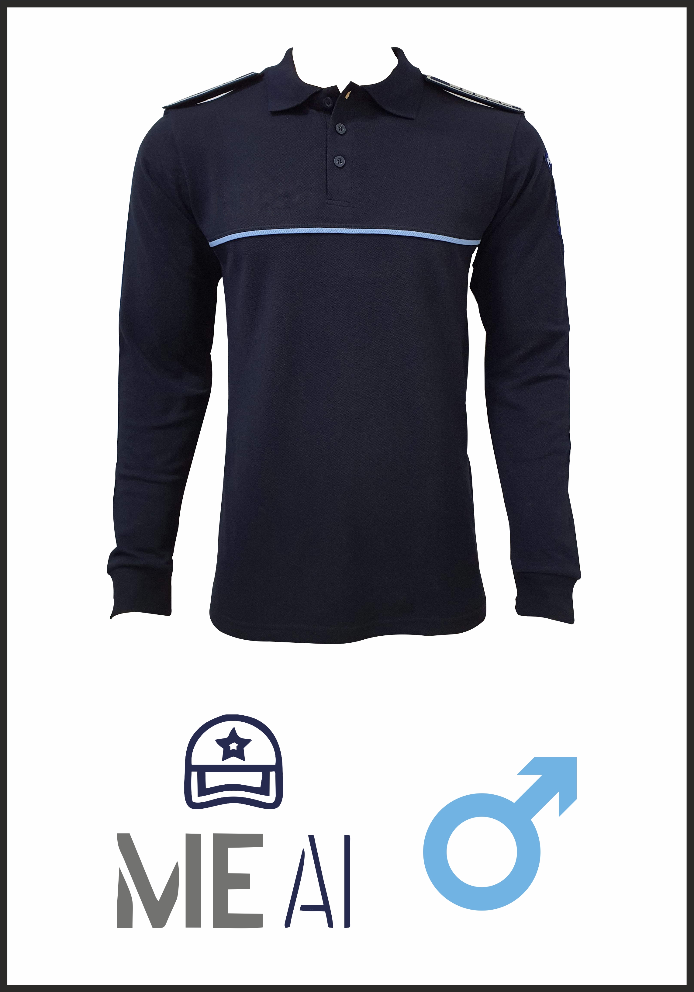Bluză Polo Bleumarin - Combat Bărbat