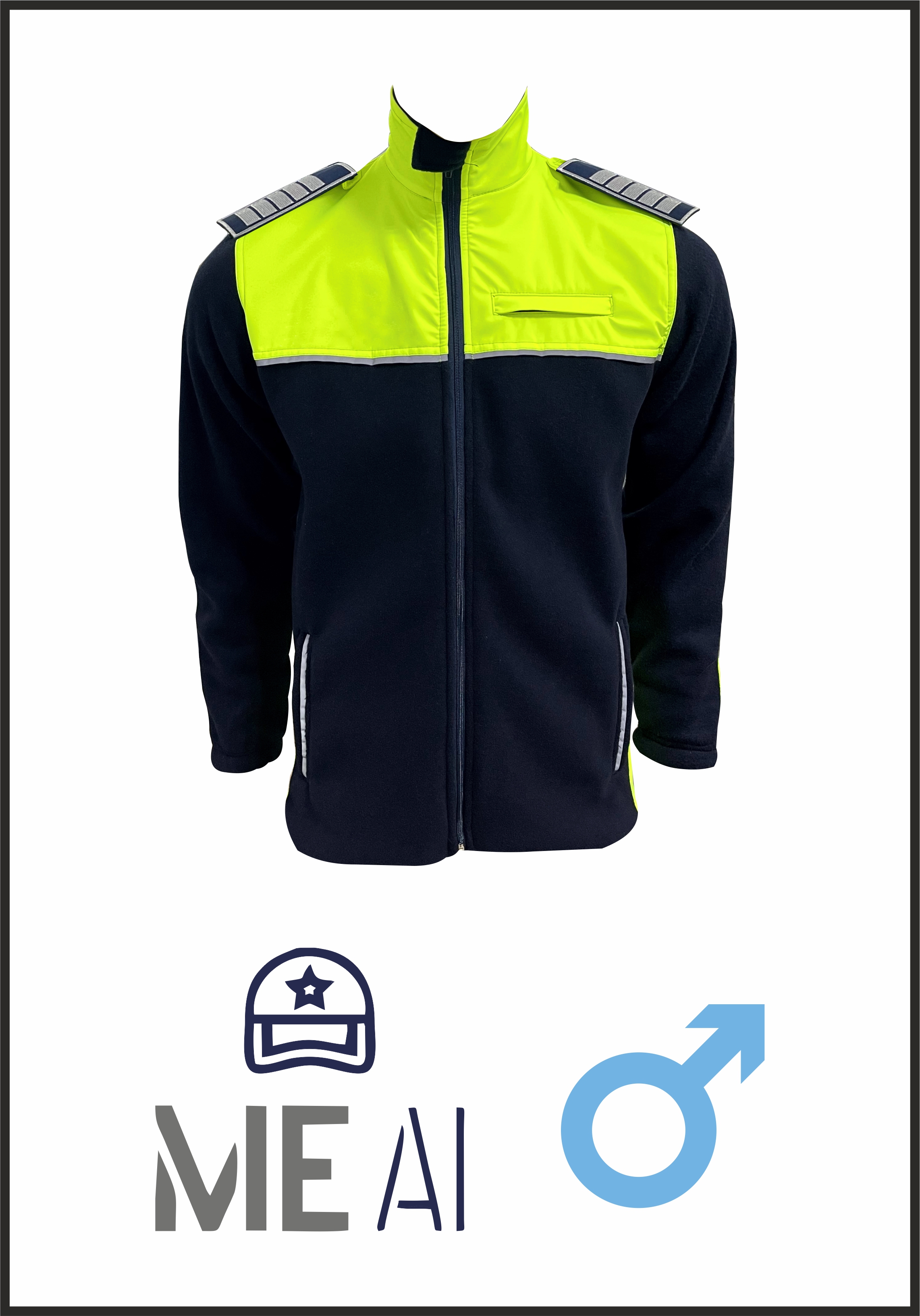 Geacă Polar - Combat Navy/Verde