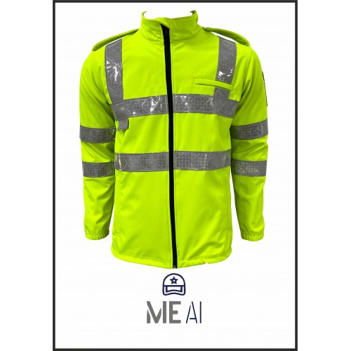 Jachetă Softshell - Reflectorizanta Combat