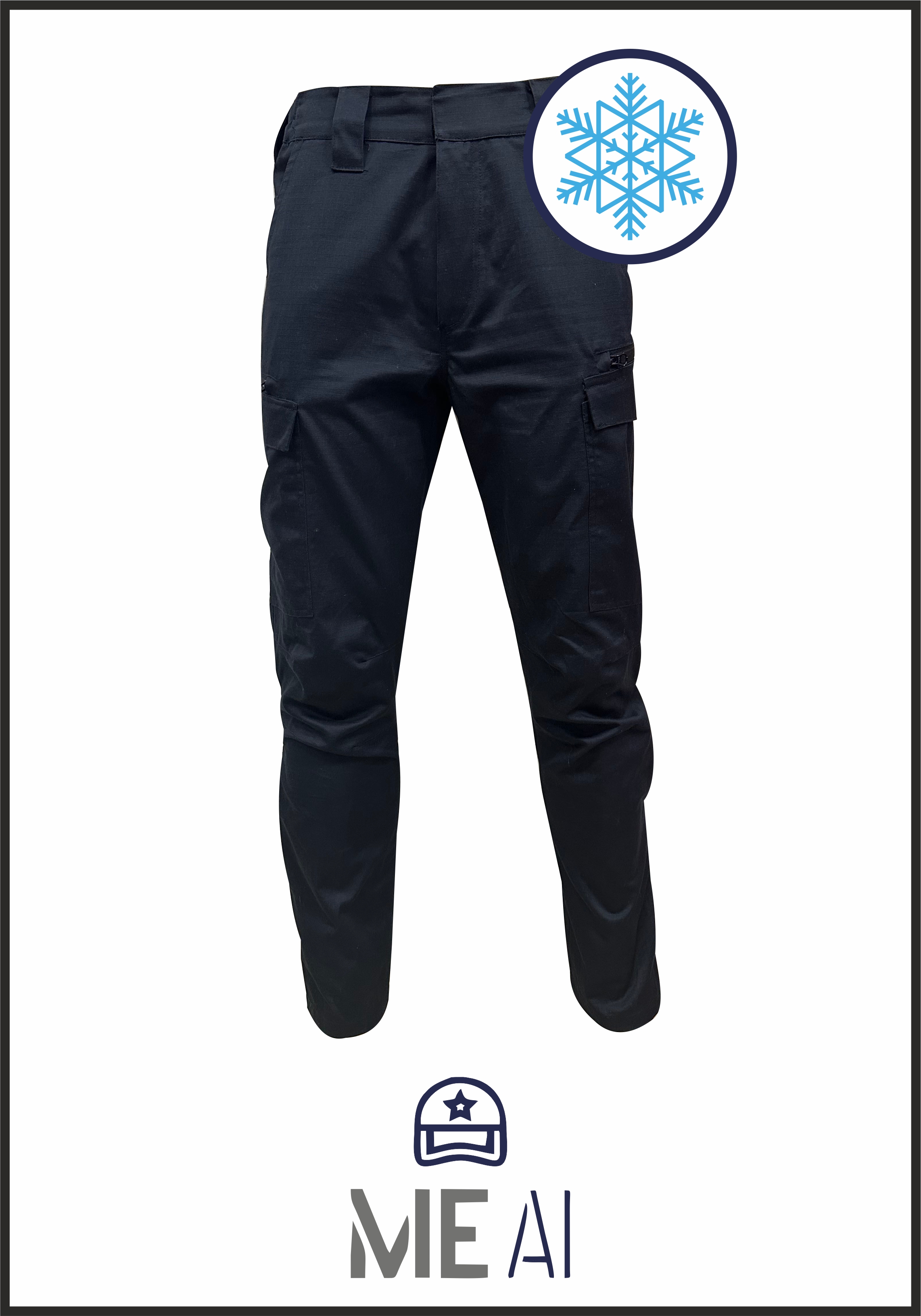 Pantaloni Tactici Pro Softshell Iarna Bleumarin