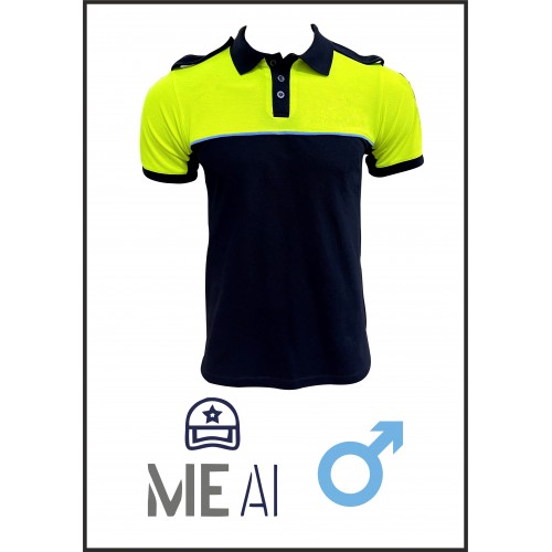 Tricou Polo Verde - Combat Bărbat