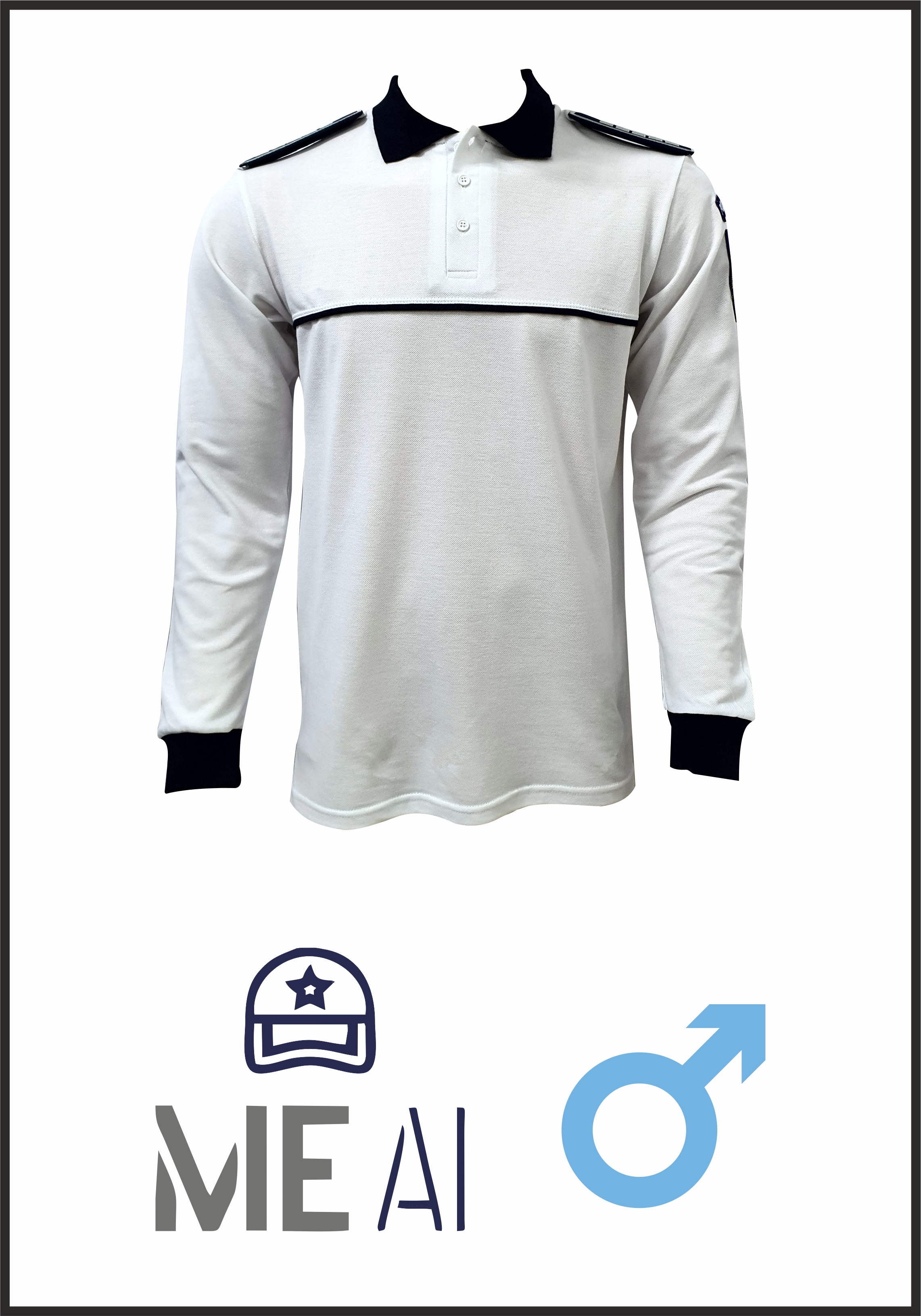 Bluză Polo Alb - Combat Bărbat
