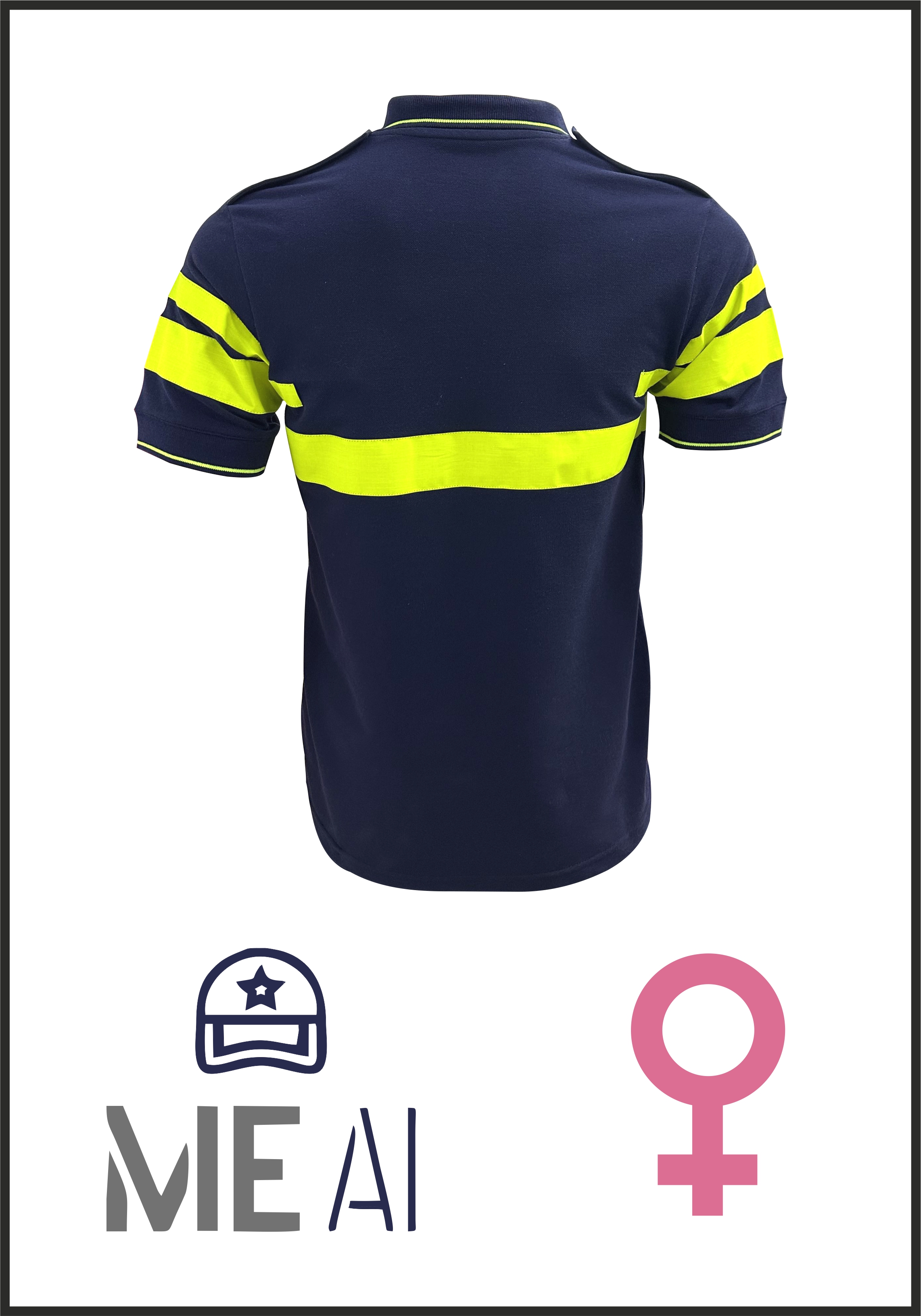 Set 3 Tricouri Polo Reflectorizant - Combat Dama