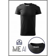 Tricou Glat NEGRU - Jandarmeria Română