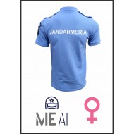 Tricou Polo Bleu -  Jandarmeria Română Damă