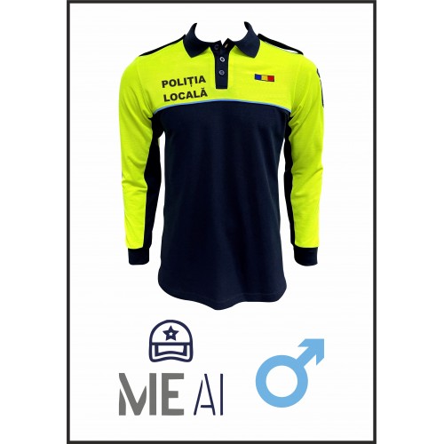 Bluză Polo Model Nou - Poliția Locală Bărbat