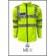 Jachetă Softshell - Reflectorizanta Poliția Locală