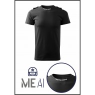 Tricou Glat Negru - Poliția Locală