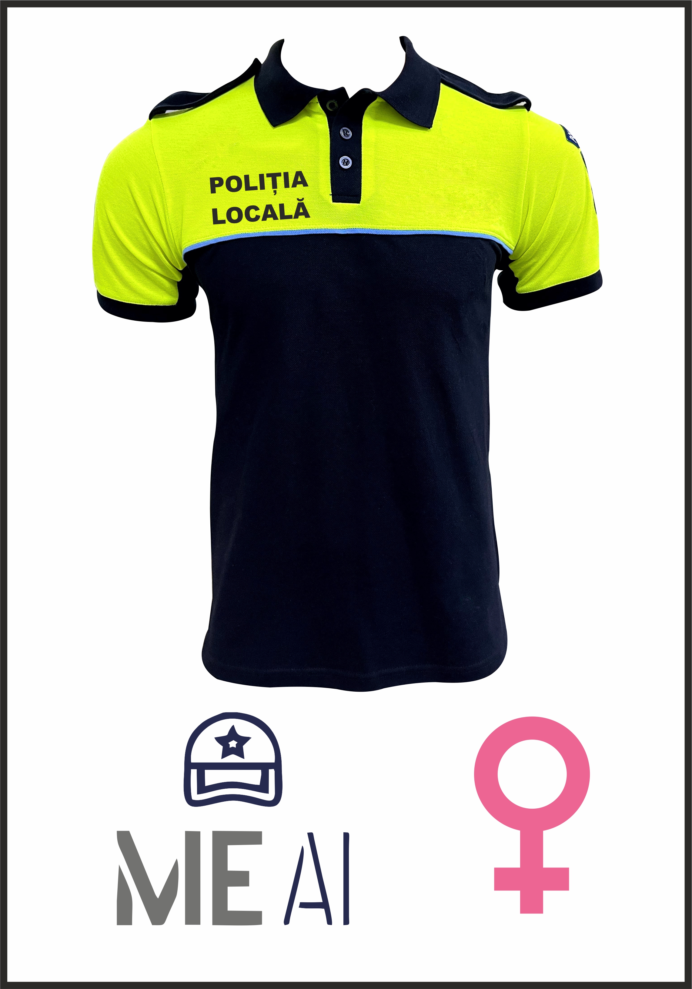 Tricou Polo Model Nou - Politia Locala Dama