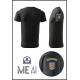 Tricou Glat Negru - ANP Bărbat