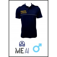 Tricou Polo Bleumarin - Poliția Penitenciară Bărbat