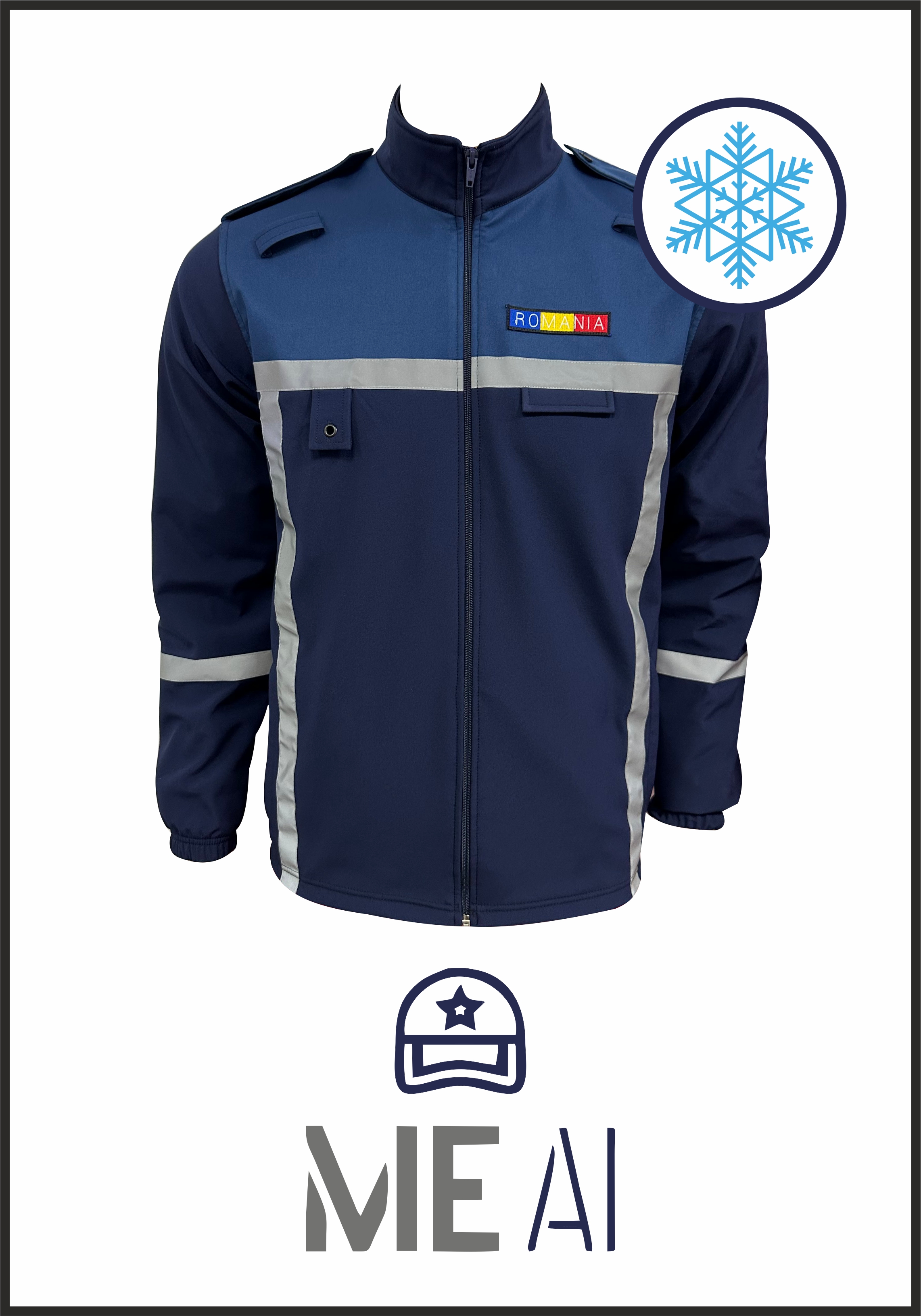 Jachetă Softshell Silverline - Combat Navy/Albastru
