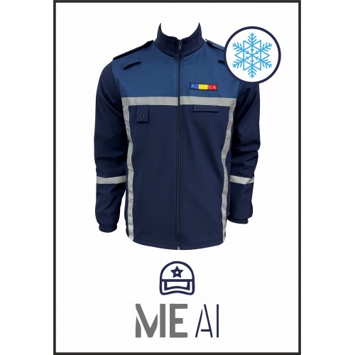 Jachetă Softshell Silverline - Combat Navy/Albastru