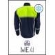 Jachetă Softshell Silverline - Combat Navy/Verde