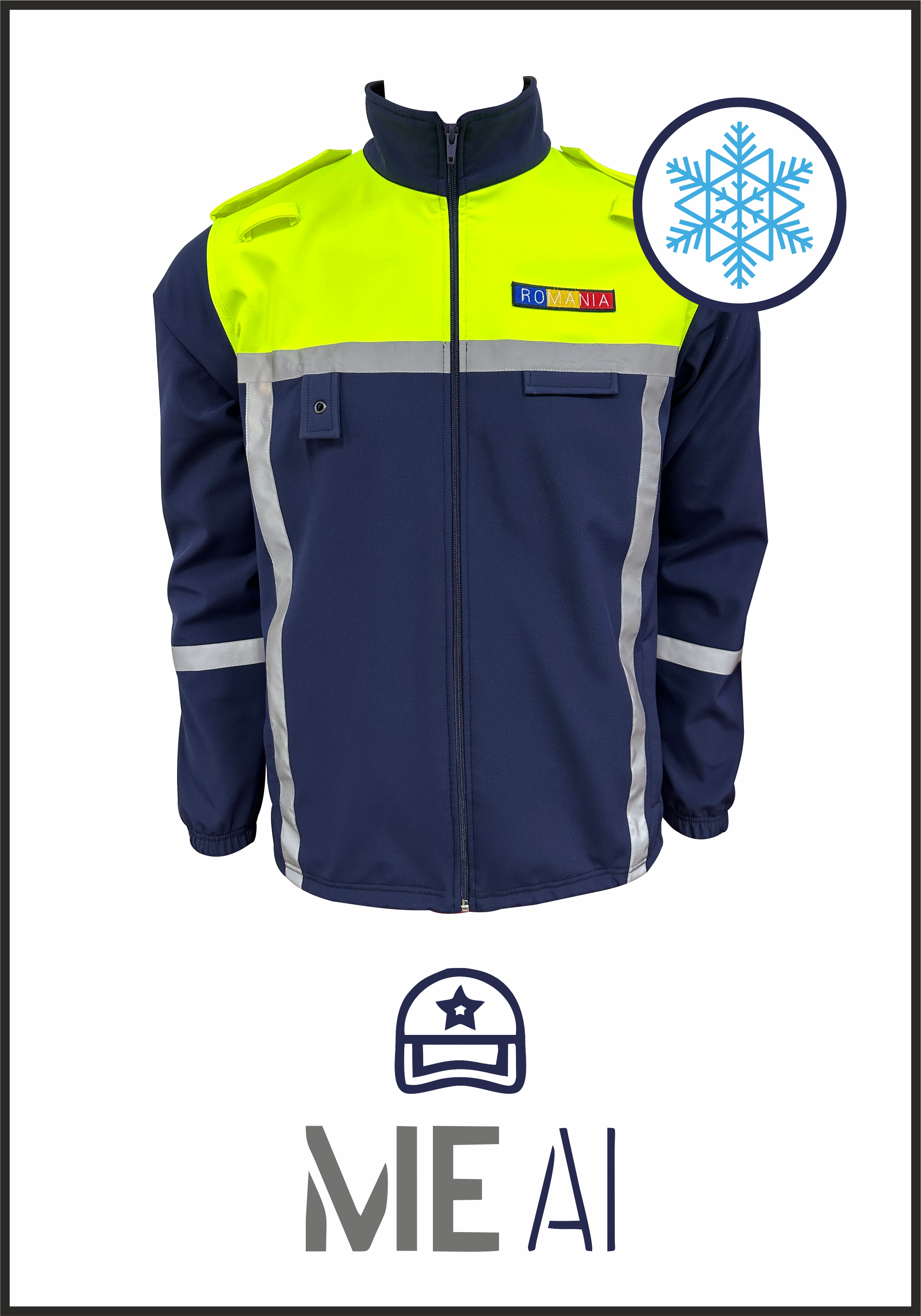 Jachetă Softshell Silverline - Combat Navy/Verde