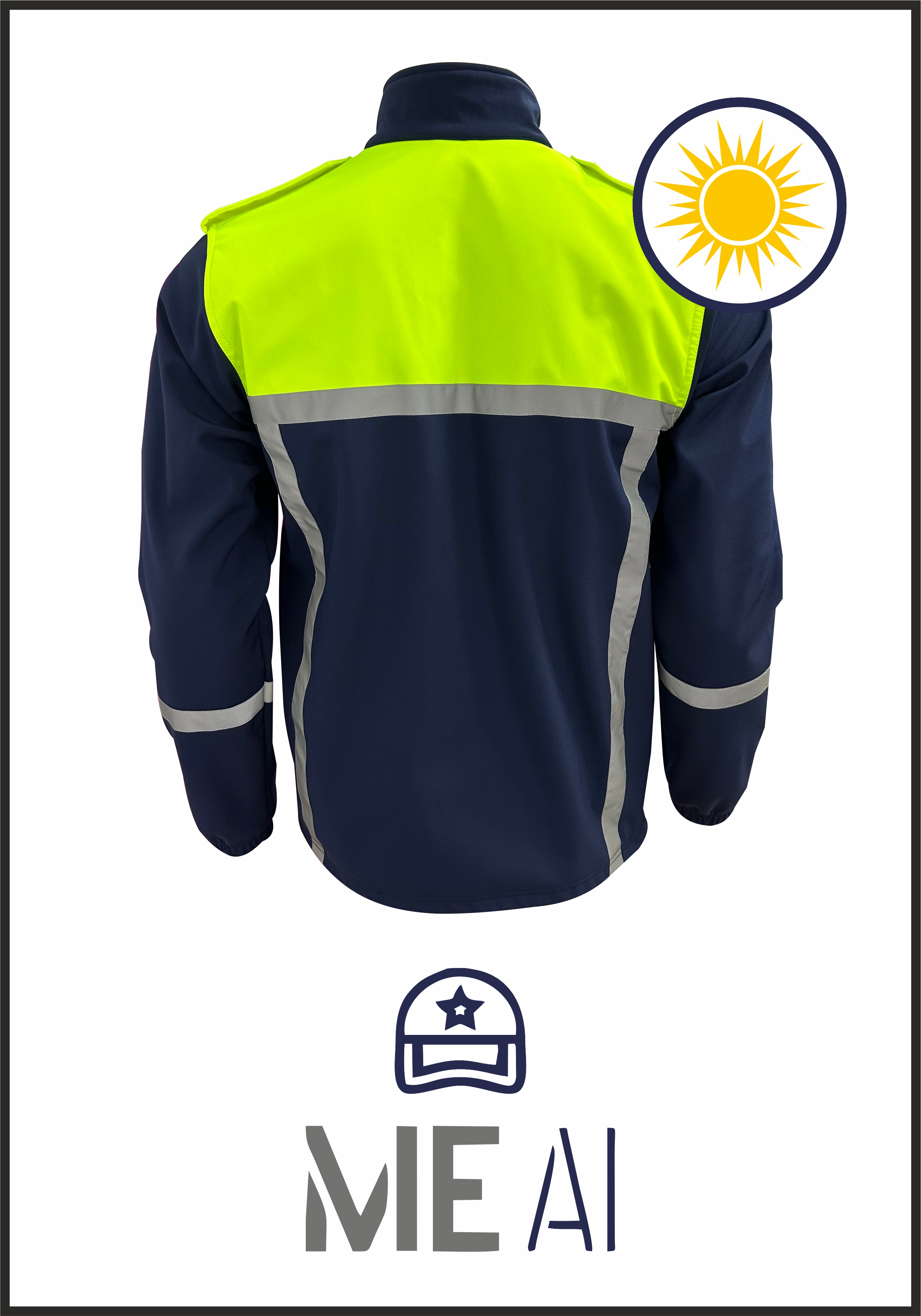 Jachetă Vară Silverline - Combat Navy/Verde