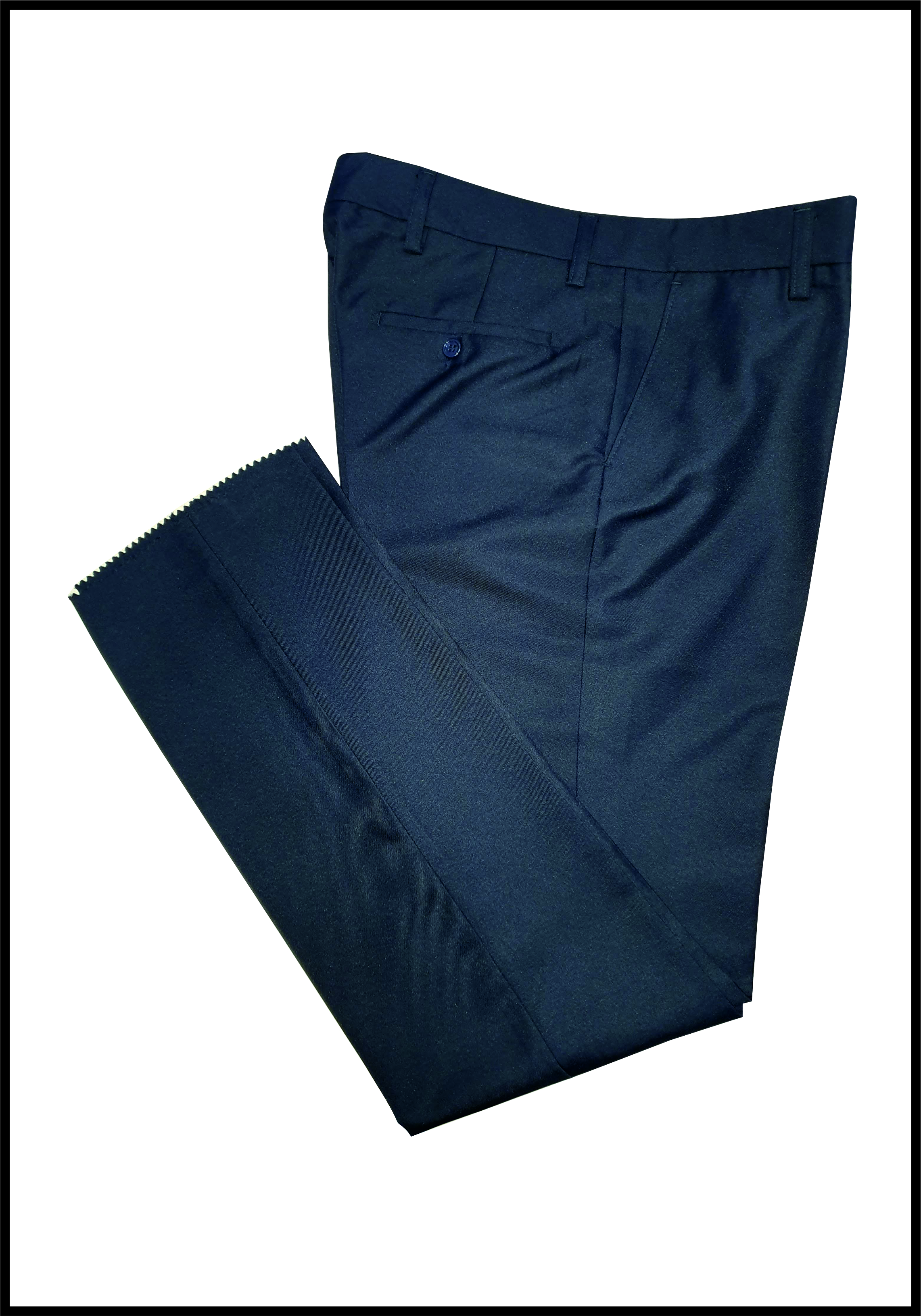 Pantalon Stofa Barbati Bleumarin Inchis