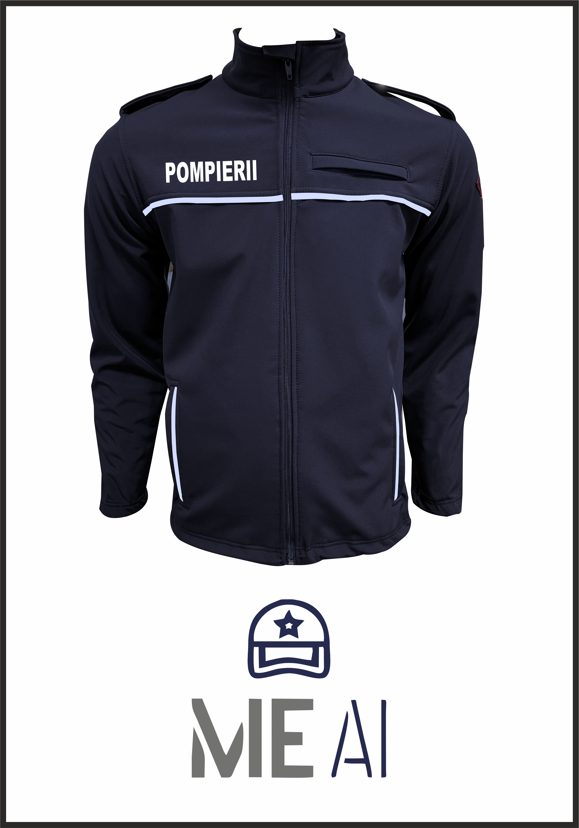 Jachetă Softshell Bleumarin Închis - IGSU