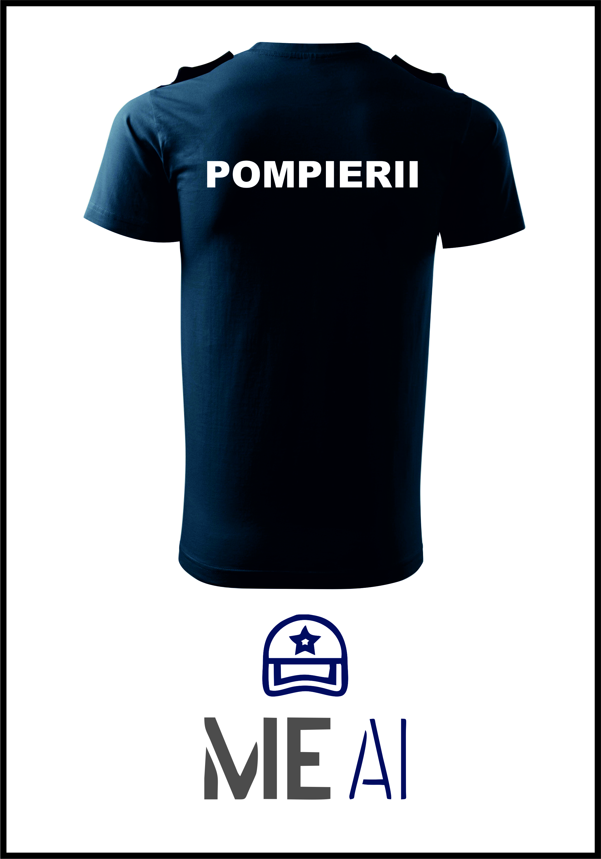 Tricou Glat BLEUMARIN - IGSU
