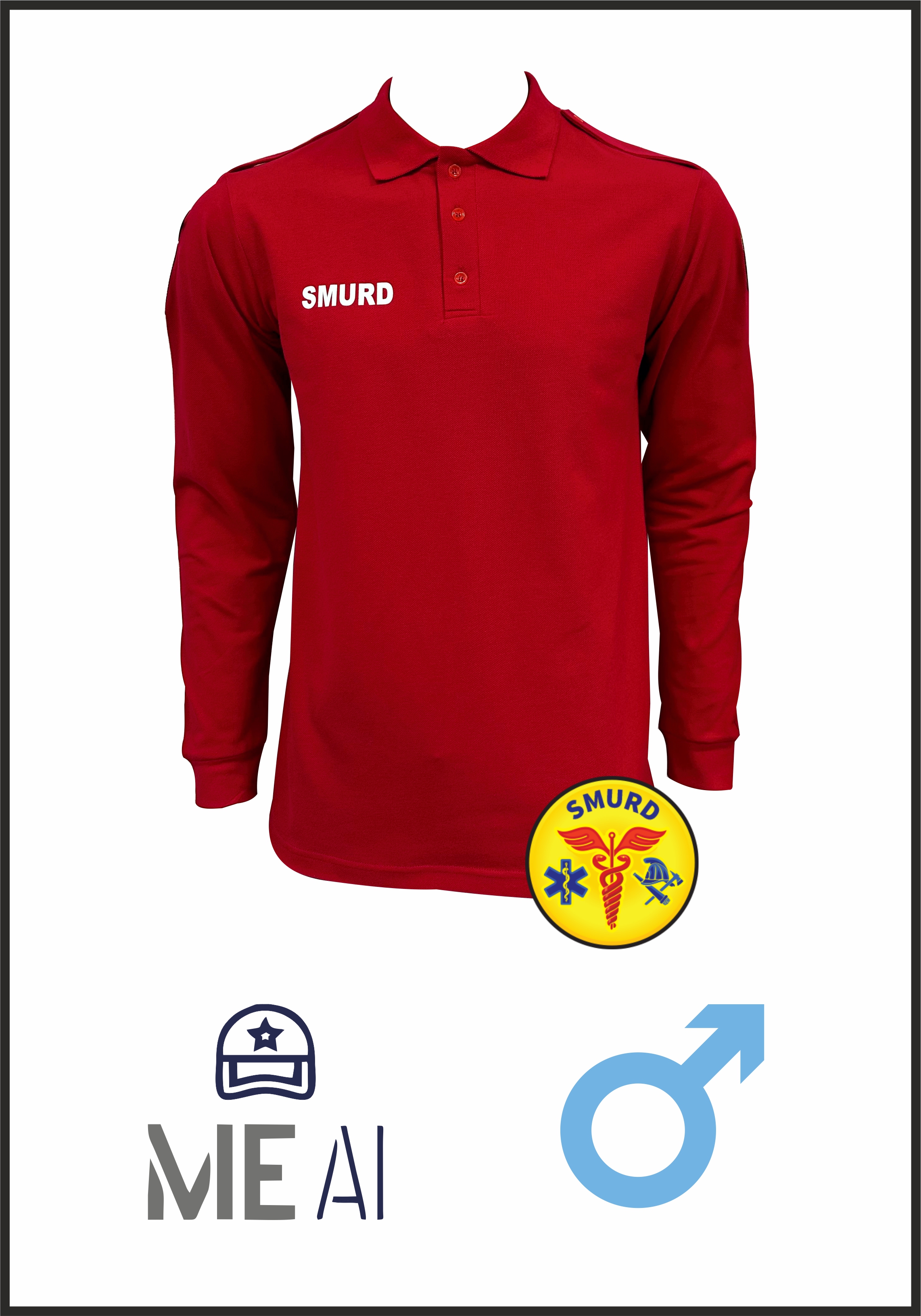 Bluză Polo Bărbat - SMURD