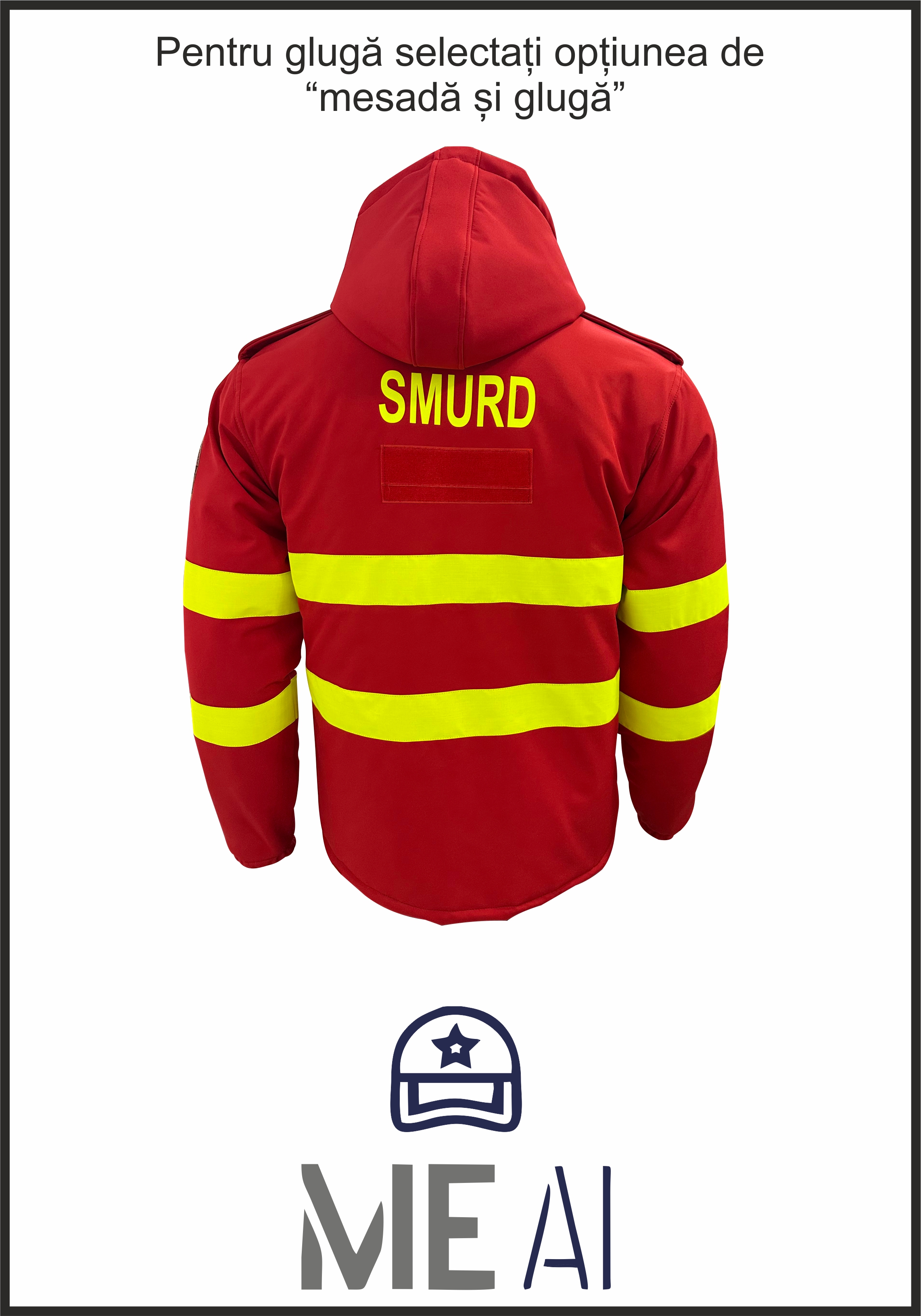 Jachetă Softshell Hi-Vision - Smurd