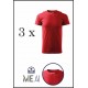 Set 3 Tricouri Glat - SMURD 