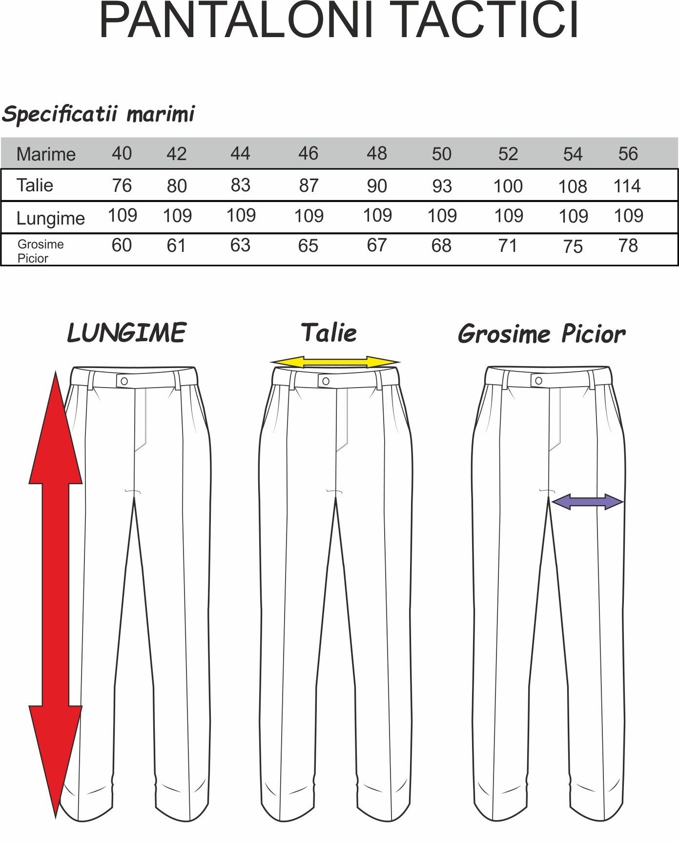 Pantaloni Tactici - IGSU