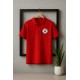 Tricou Polo Roșu Unisex - LTA Ștefan Demetrescu