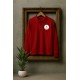 Bluză Polo Roșu Unisex - Liceul Teoretic "Mihai Ionescu"