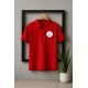 Tricou Polo Roșu Unisex - Liceul Teoretic "Mihai Ionescu"