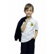 Tricou Polo Alb Unisex - Ștefan cel Mare