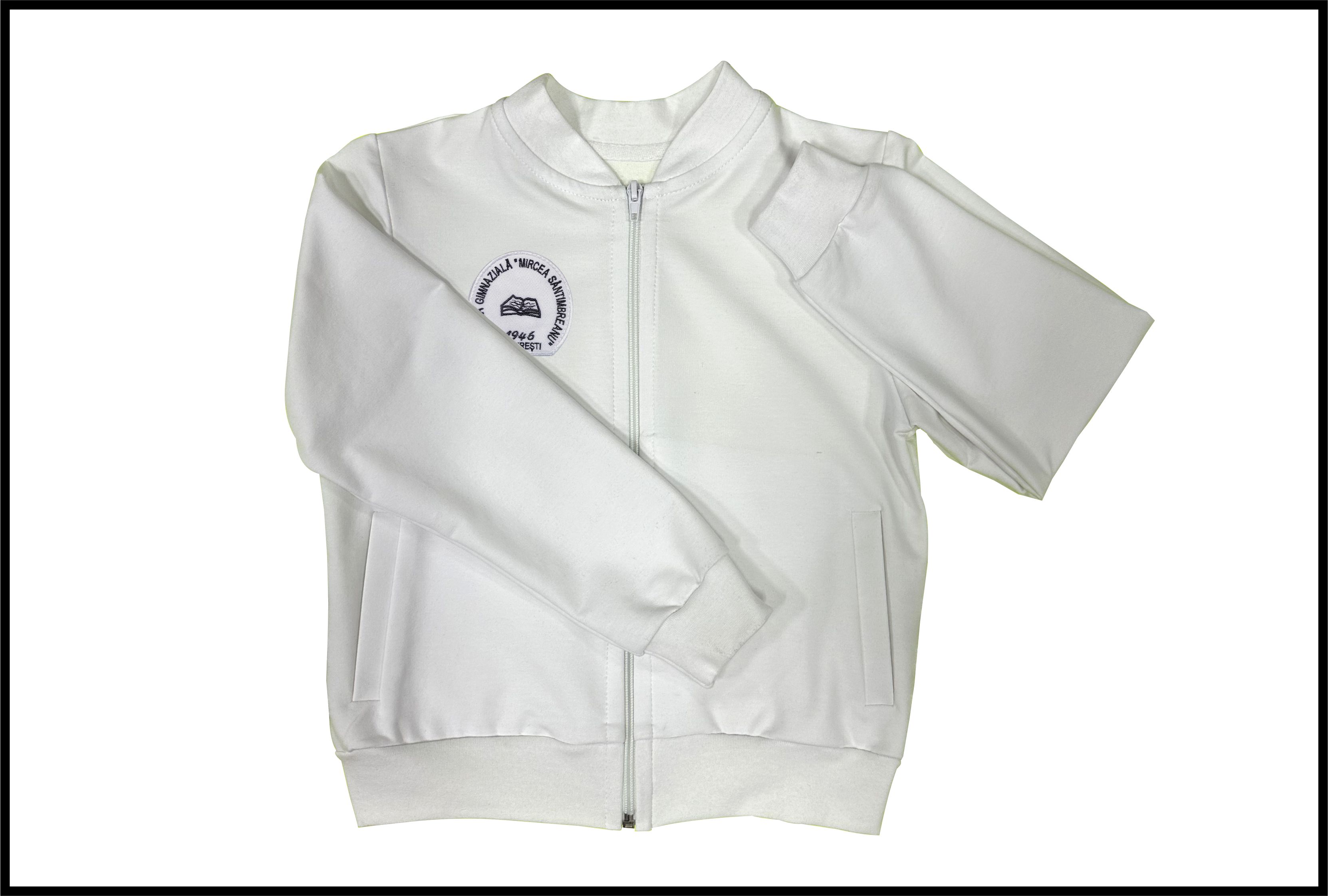 Hanorac Unisex Alb - M. Sîntimbreanu