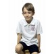 Tricou Polo Alb Unisex - Mihai Viteazul Nr. 2